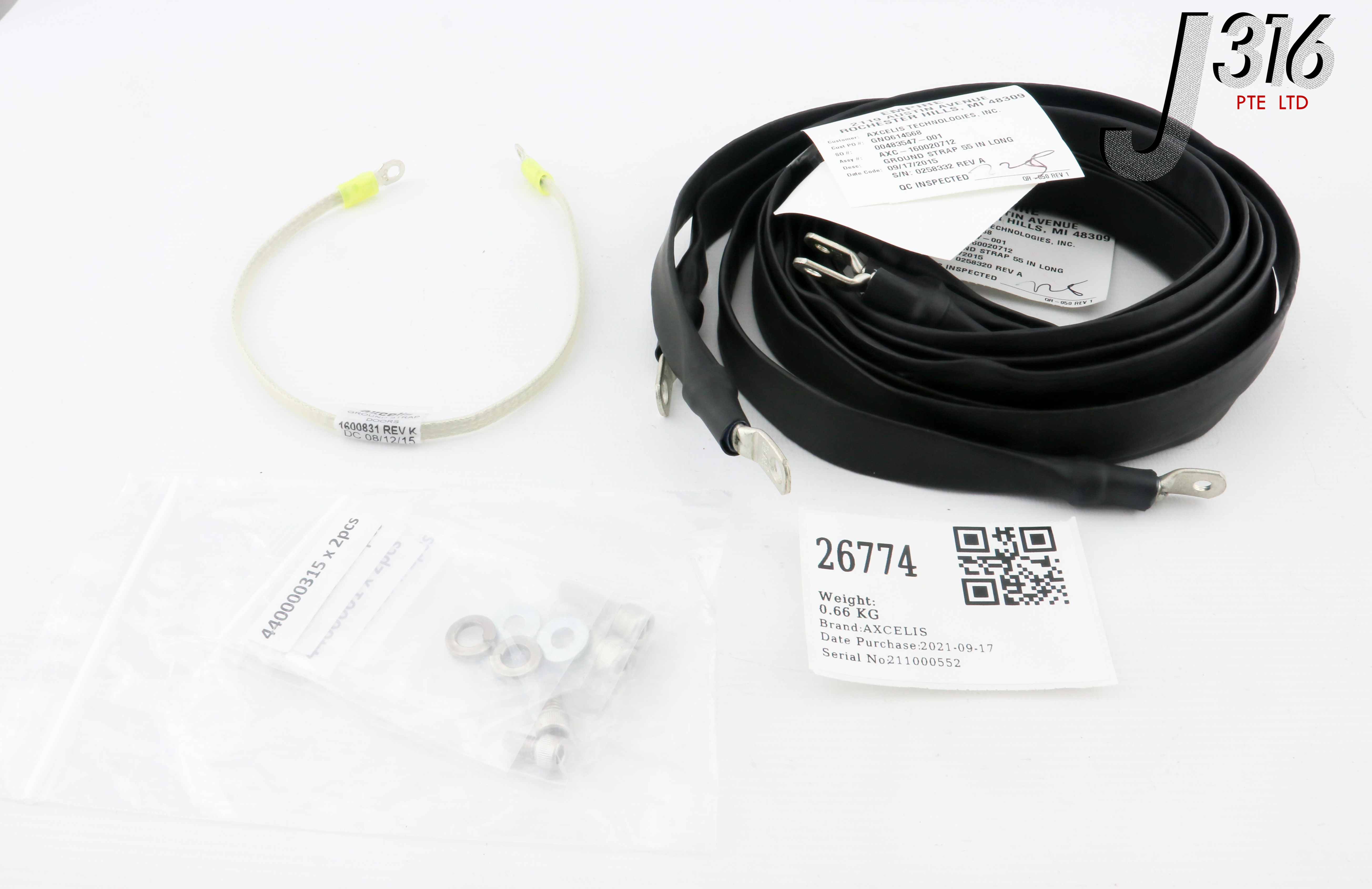 26774 AXCELIS KIT UPGRADE PRCS CHMBR GROUND 100134120 | eBay